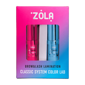THE ZOLA CLASSIC SYSTEM COLOR LAB. Eyebrows laminacion