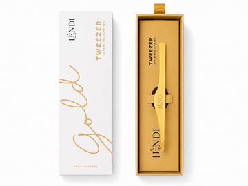 Lendi slanted eyebrow tweezers - ULTRA TWEEZER