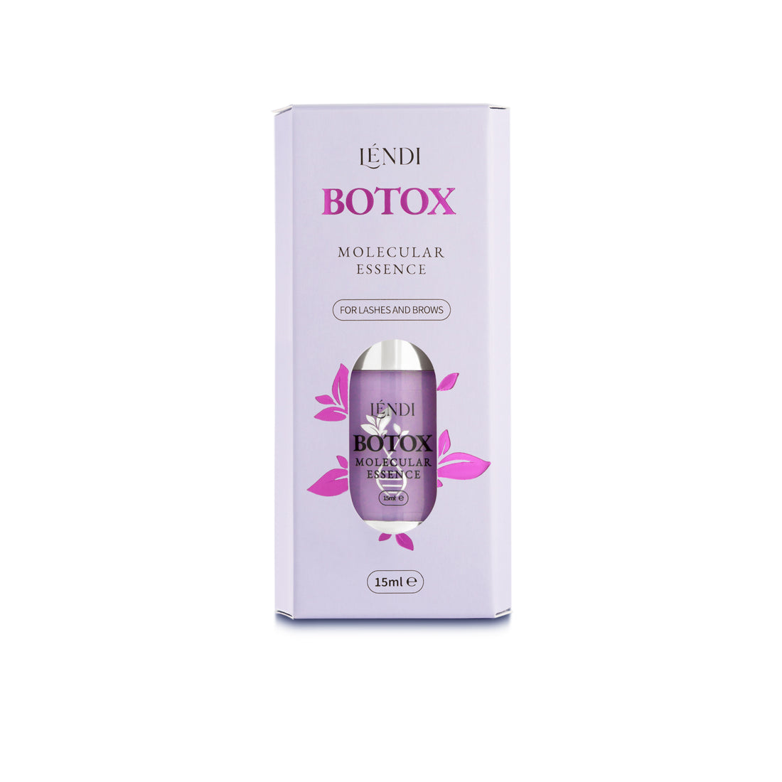 Botox for eyelashes and eyebrows Lendi / Botox Molecular Essence / jar, 15 ml