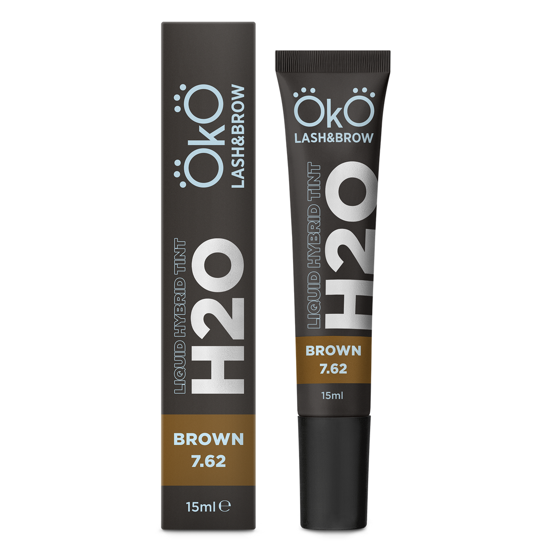 Dye for eyebrow and eyelash OKO Lash&Brow H20 Liquid Hybrid Tint,  8.36, 15 ml