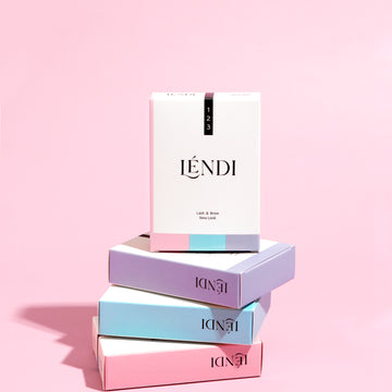 Set for eyelash and eyebrow lamination Lendi Lash Brow New Look / IN A SACHET, 3x3ml