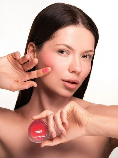 ZOLA CREAM BLUSH BARBIE ROSE