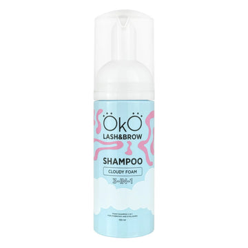 Lash and Brow Cleansing Shampoo 3in1 OKO Lash&Brow Cloudy Foam, 150 ml