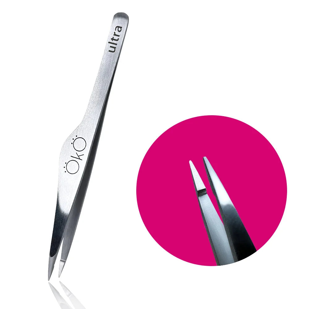 Eyebrow Tweezer OKO Lash&Brow 03 Ultra Point (Hand Sharpened)
