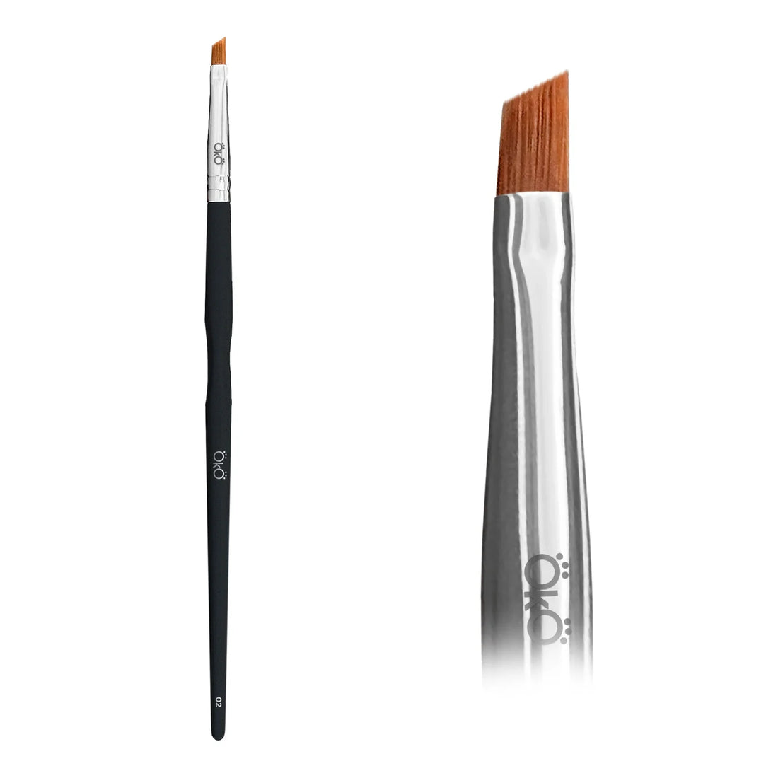 Mini Angled Brush OKO Lash&Brow #2