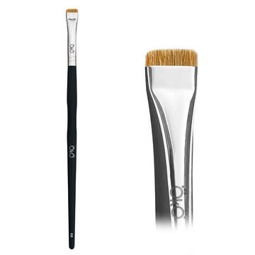 Flat Brush OKO Lash&Brow #8 BLACK EDITION