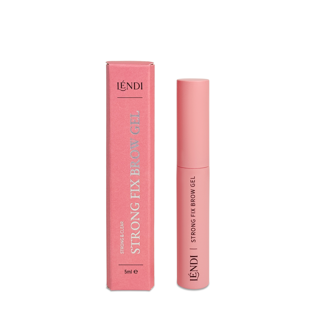 Strong hold eyebrow styling gel Lendi - Strong Fix Brow Gel, 10 ml /5 ml