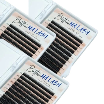MIXED for bottom eyelash extensions (12lines/16lines/20lines)