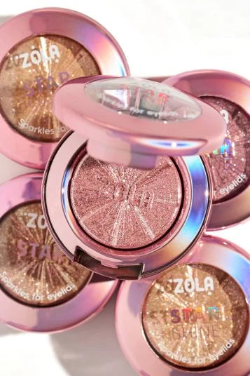 ZOLA Sparkle for Eyelids STAR SHINE SPARKLE Rose Gold