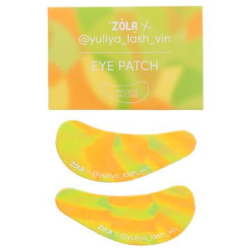 ZOLA x Yuliya Lash Vin Multi-functional Silicone Patches Green-Orange